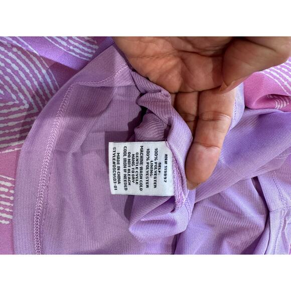 Collective Concepts pink Sweetheart bustier  open back Midi Dress size small - Picture 10 of 11